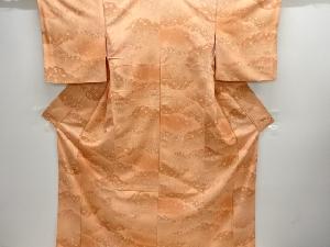 枝花模様小紋着物